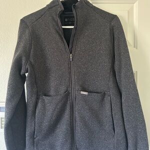 Figs Women's Charcoal Utility Jacket